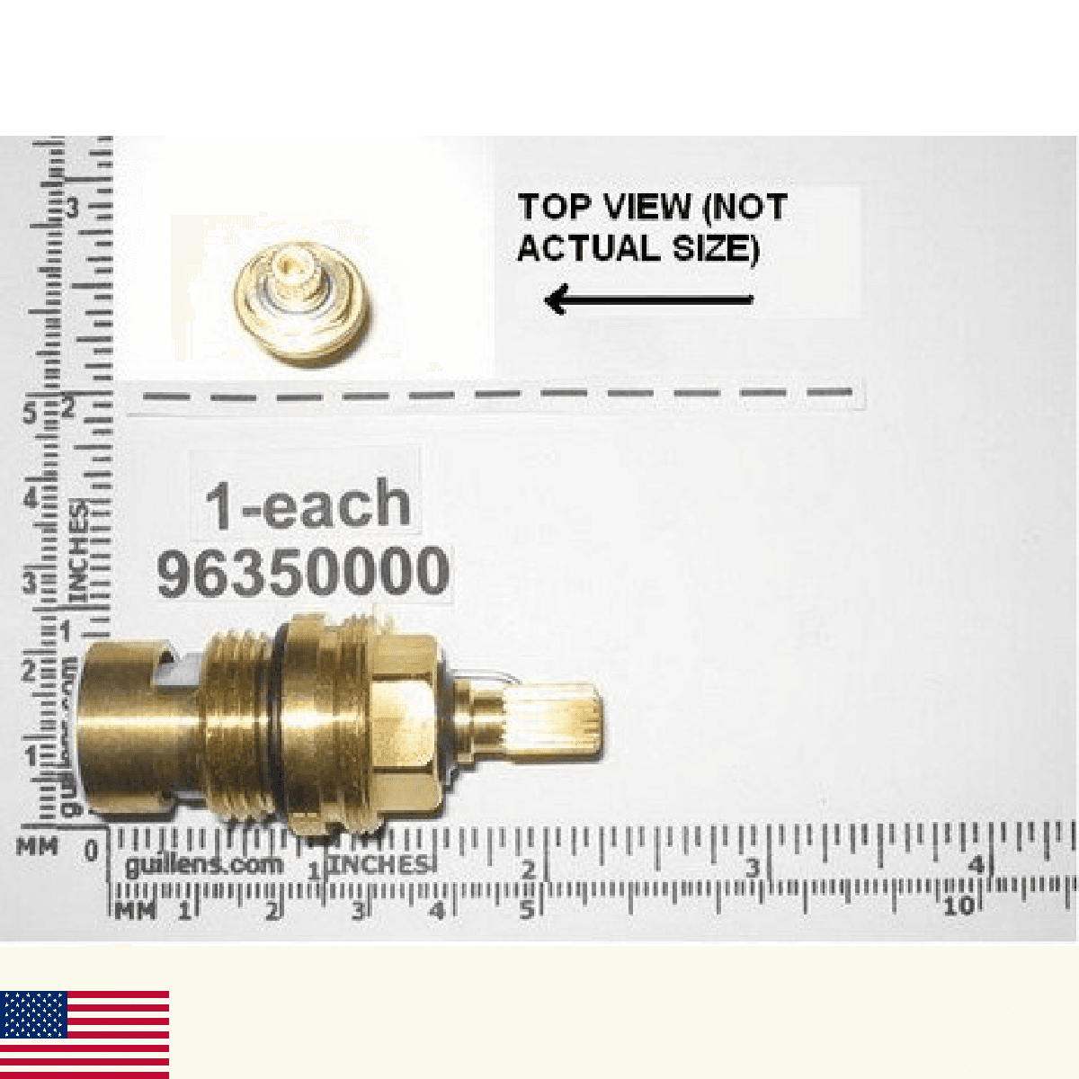 Hansgrohe, 96350000, Volume Control Cartridge, N/A - Image 1