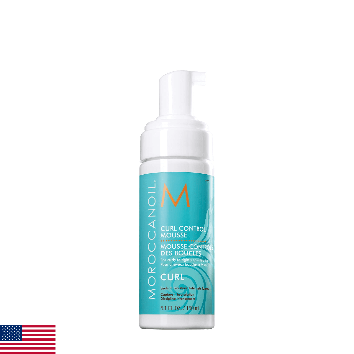 Moroccanoil Curl Control Mousse, 5.1 Fl. Oz. - Image 1