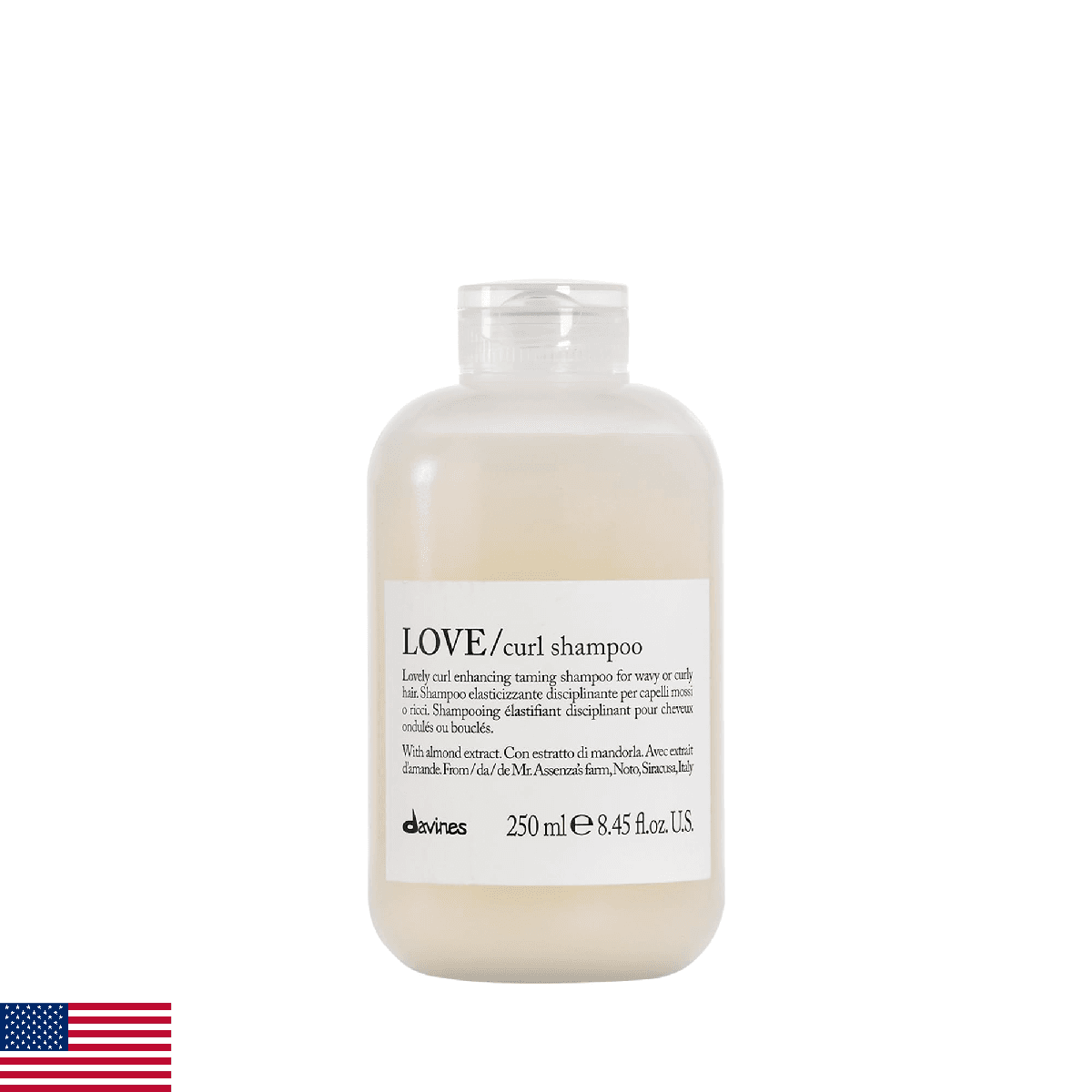 Davines LOVE Curl Shampoo, Enhancing Volume Taming Gentle Formula for Wavy and C - Image 1
