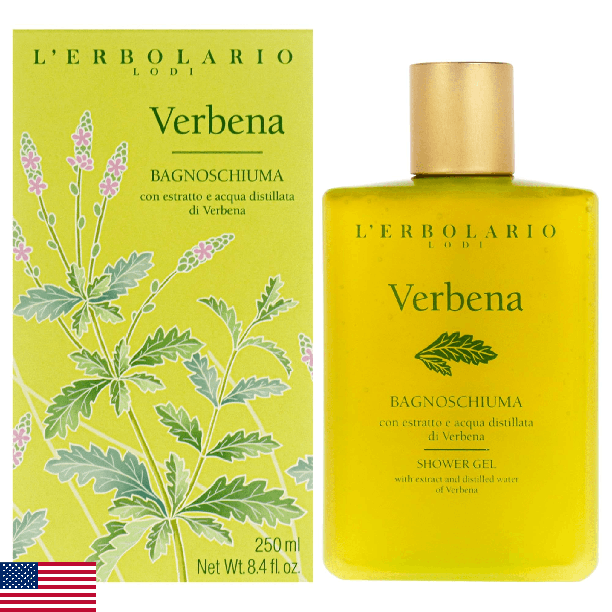 L'Erbolario Shower Gel – Toning and Revitalizing Body Soap with Citrus Floral Sc - Image 1