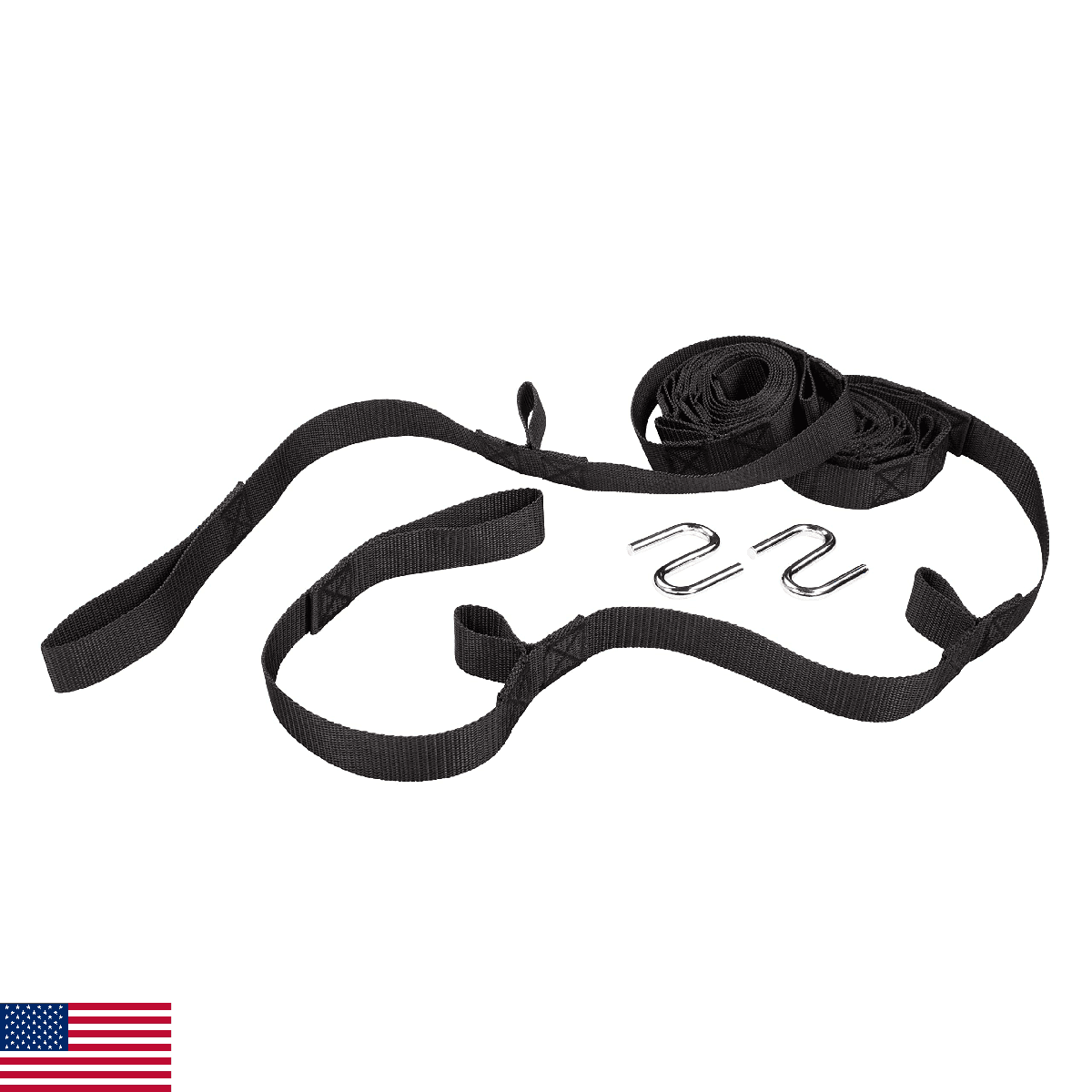 Bliss Hammocks WM-505 Multi-loop Hammock Tree Strap Suspension System, Adjustabl - Image 1