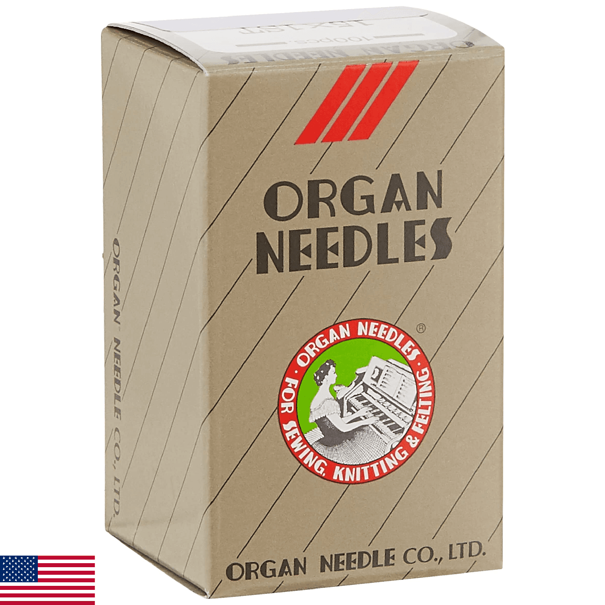 Brother SAEMB7511 100-Piece 75/11 Embroidery Needles,Silver - Image 1