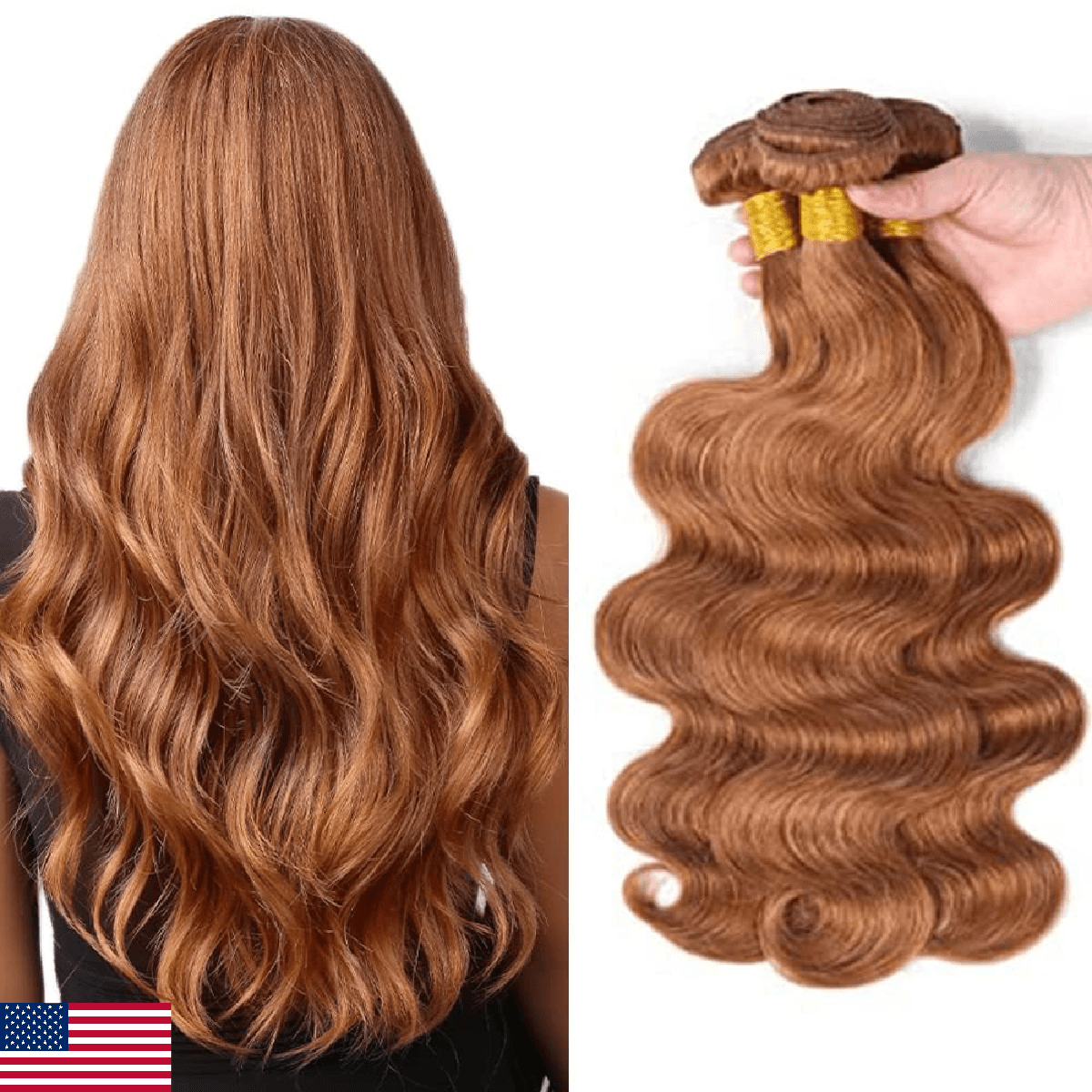 Condescension Brazilian Human Hair Bundles 10 12 14 Inch Body Wave 3 Bundles Hum - Image 1