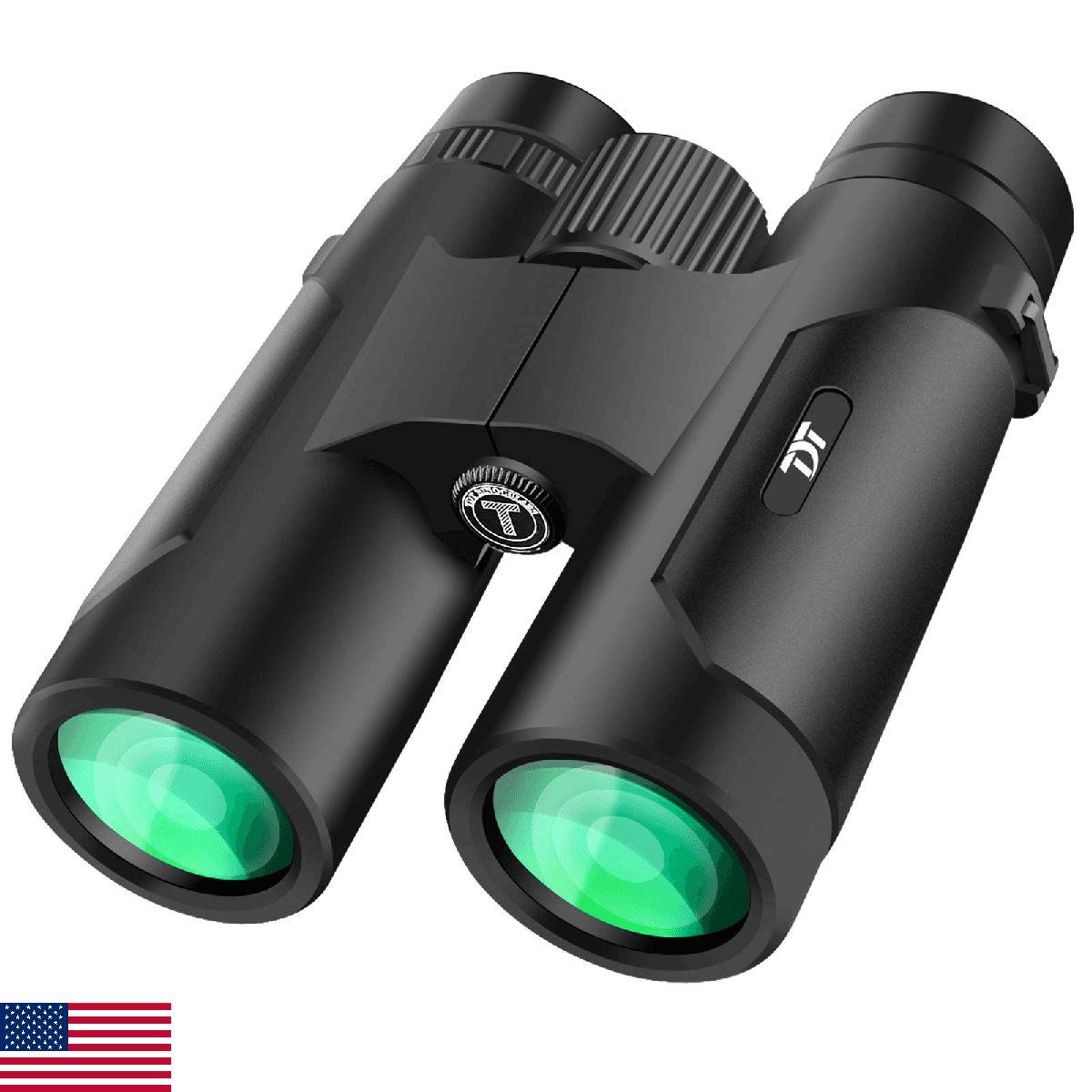 TDT 12x42 Binoculars for Adults, Lightweight Compact Binoculars for Bird Watchin - Image 1