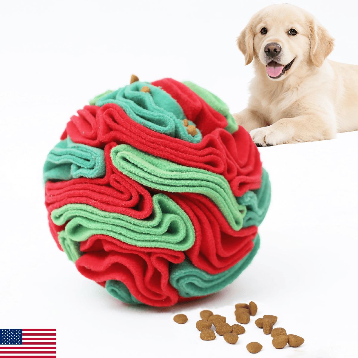 Ablechien Snuffle Ball for Dogs - Interactive Dogs Toys to Keep Them Busy, Dog P - Image 1