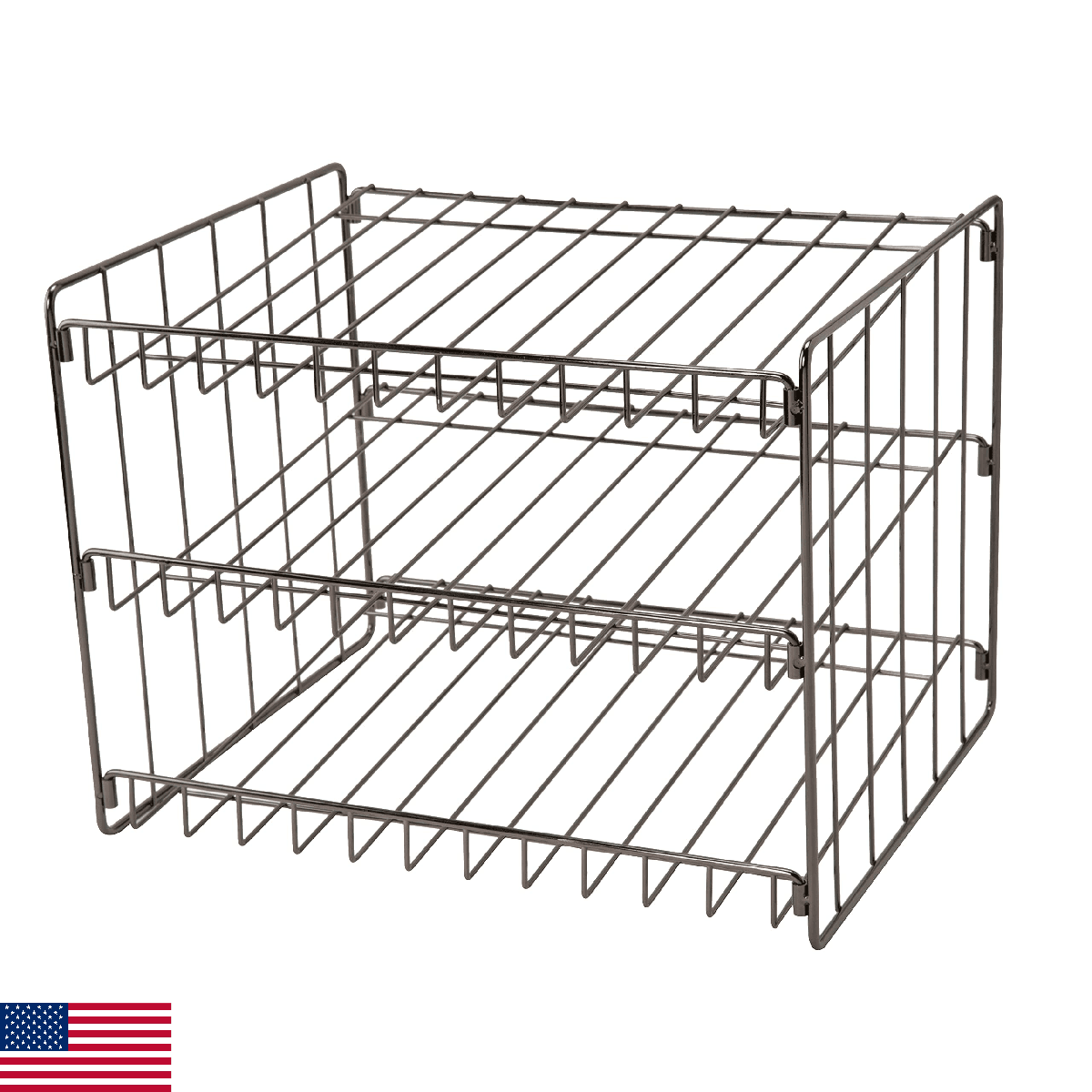 Kitchen Details 3 Tier Can Organizer | Canned Food Storage Rack | Kitchen Cabine - Image 1