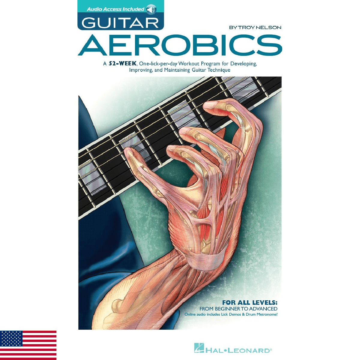 Guitar Aerobics: A 52-Week, One-lick-per-day Workout Program for Developing, Imp - Image 1