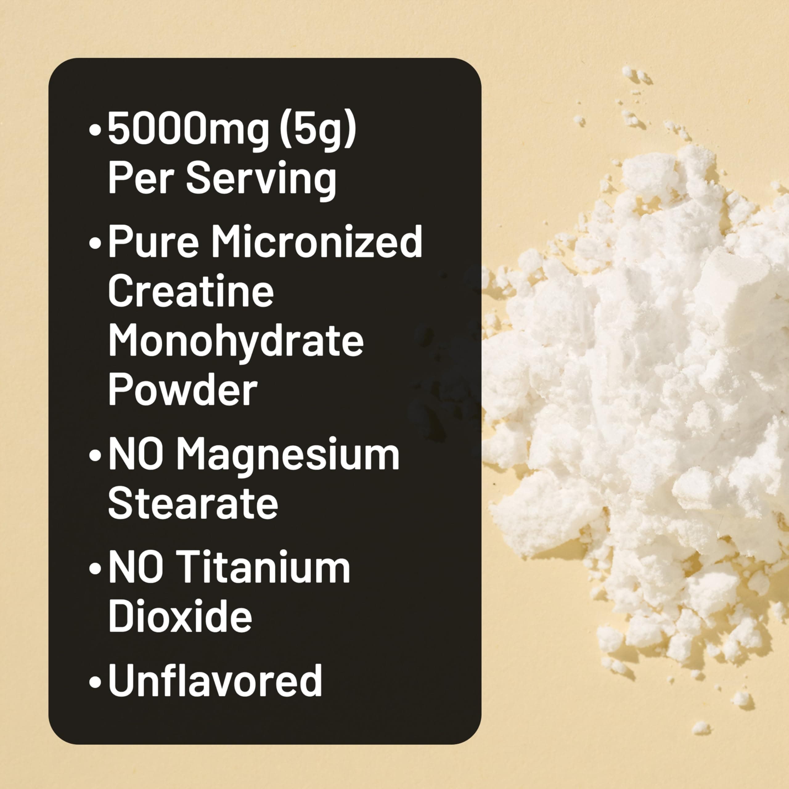 NatureWise Micronized Creatine Monohydrate Powder, 5000mg (5g) Per Serving - Cre - Thumbnail 5