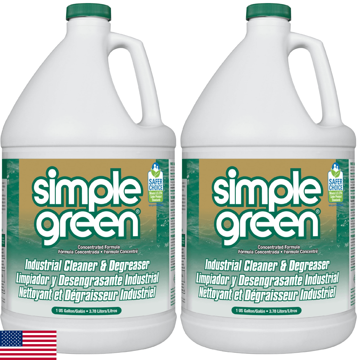 Simple Green 13005CT Industrial Cleaner and Degreaser, Concentrated, 127.8 Fl Oz - Image 1