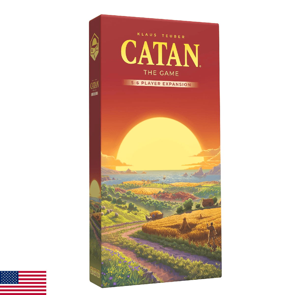 CATAN 5-6 Player Board Game Expansion (6th Edition) Add More Players to Your Adv - Image 1