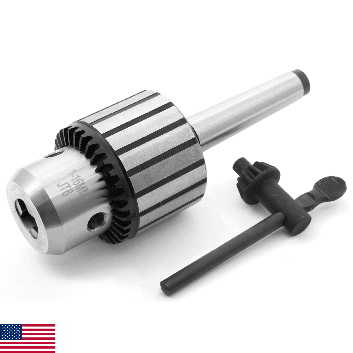 WEN LA164K 5/8-Inch Keyed Drill Chuck with MT2 Arbor Taper. - Image 1