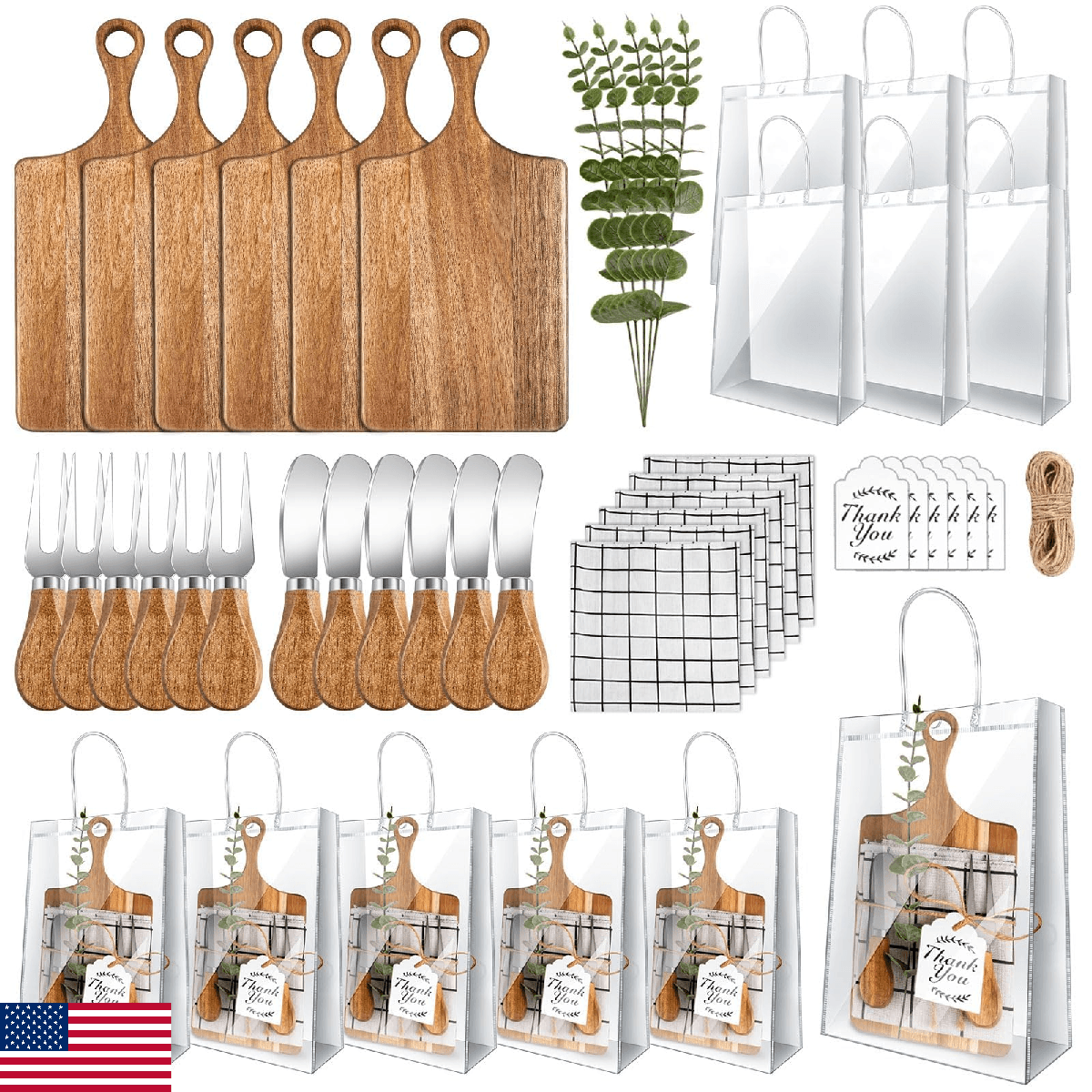 43 Pcs Baby Shower Prizes for Game Player 6 Sets Baby Shower Game Prizes Wedding - Image 1