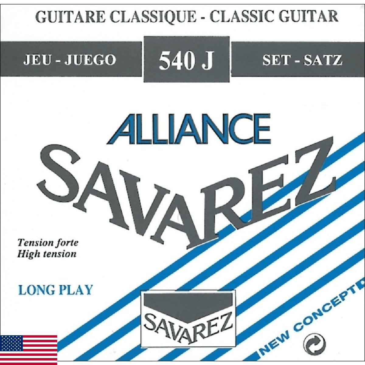Savarez 540J HT Alliance Trebles Classic Basses Accordion Accessory - Image 1
