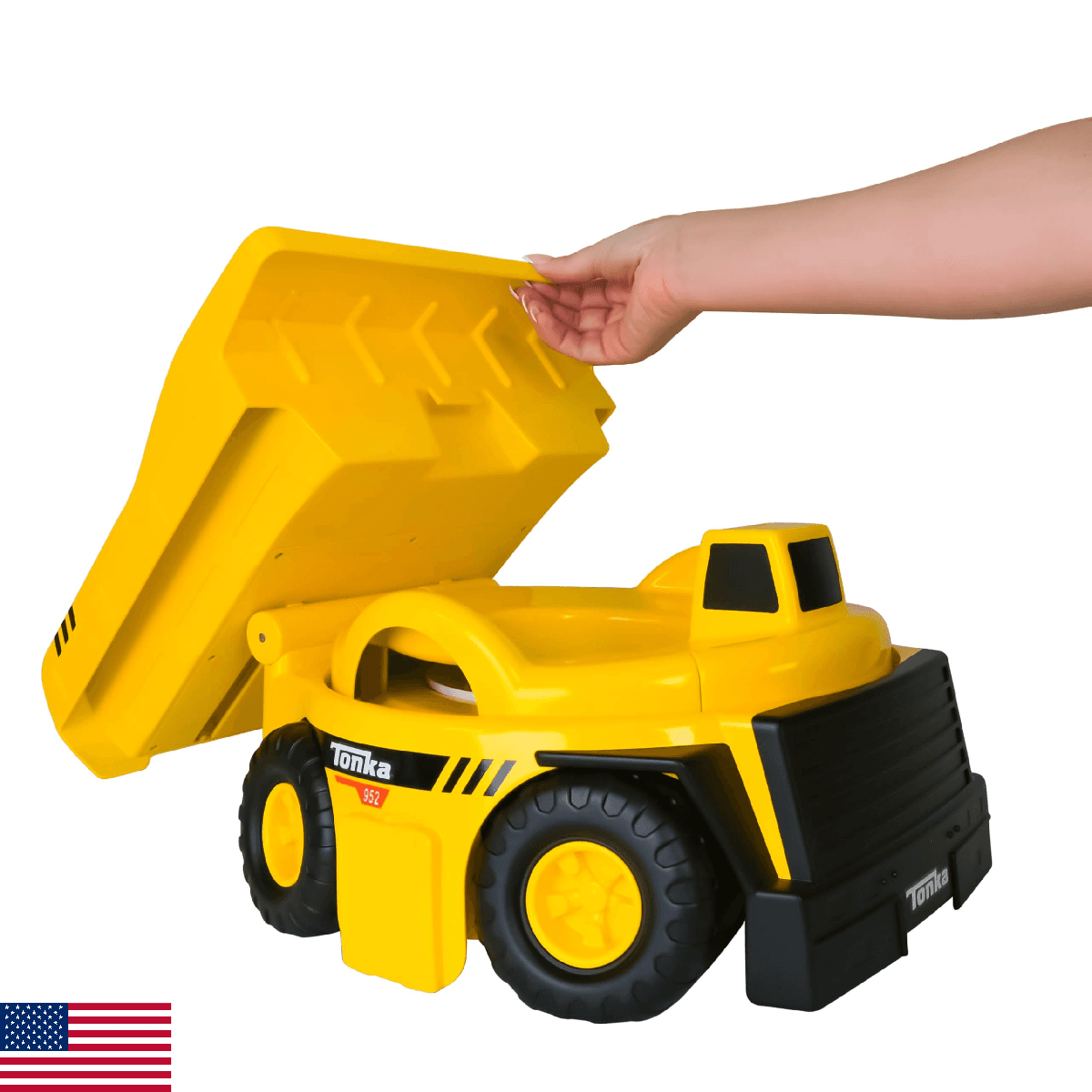 Tonka Dump Truck Potty Trainer for Toddlers, 2-in-1 Potty Chair and Potty Ring w - Image 1