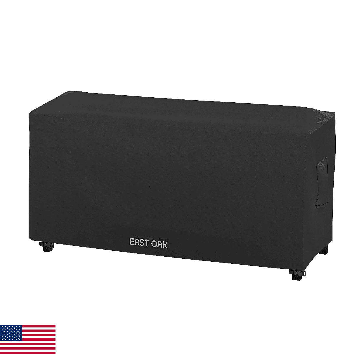 EAST OAK Fire Pit Table Cover for Outdoor Propane Fire Pit Table, 600D Heavy Dut - Image 1