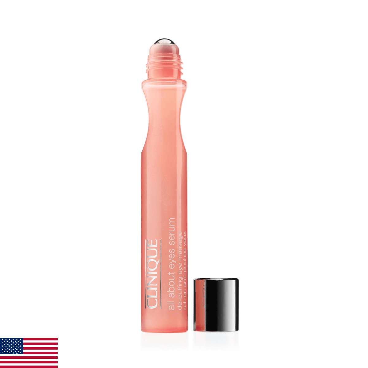 Clinique All About Eyes Serum De-Puffing Eye Massage For Dark Circles With Caffe - Image 1