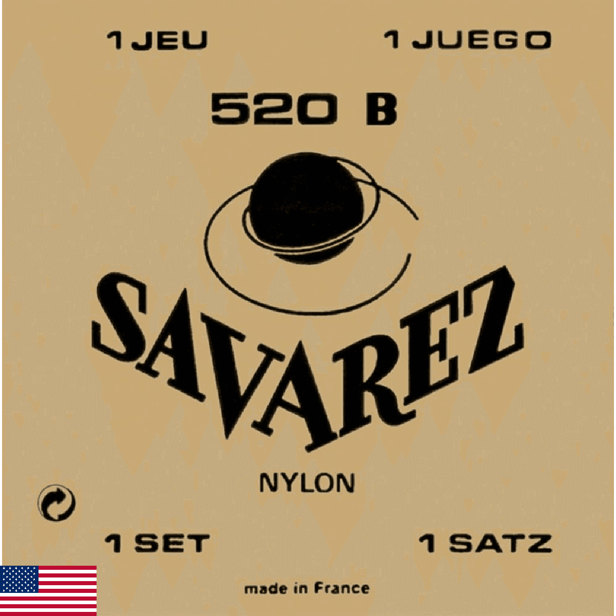 Savarez 520B Traditional Low Tension Classical Strings - Image 1