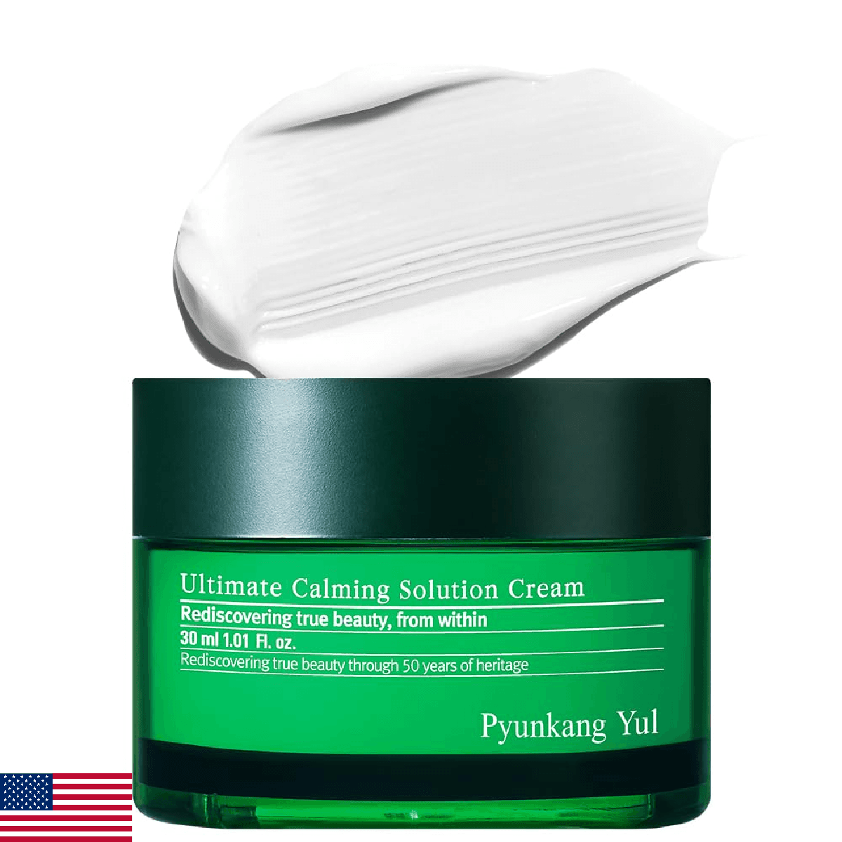 Pyunkang Yul PKY Ultimate Calming Solution Cream for Sensitive Skin with Patente - Image 1