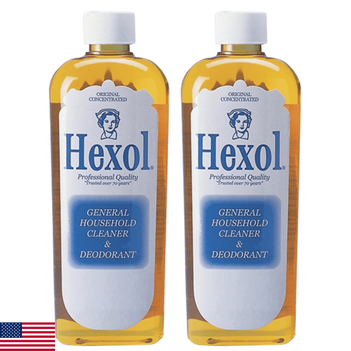 Hexol Concentrated General Household Cleaner and Deodorant, 16 Fl. Oz-2PK - Image 1