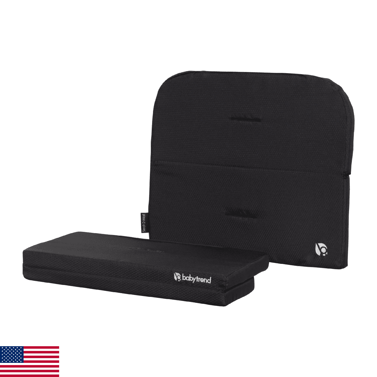 Baby Trend Stroller Wagon Seat2Mat, Black - Image 1