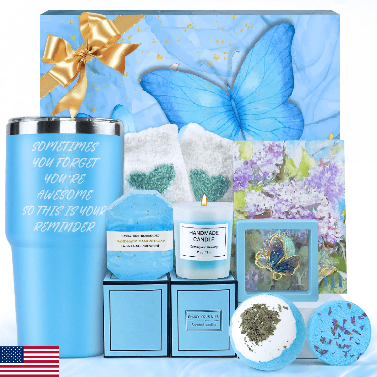 Birthday Gifts for Women Spa Sets: Anniversary Romantic Valentines Day Gifts for - Image 1