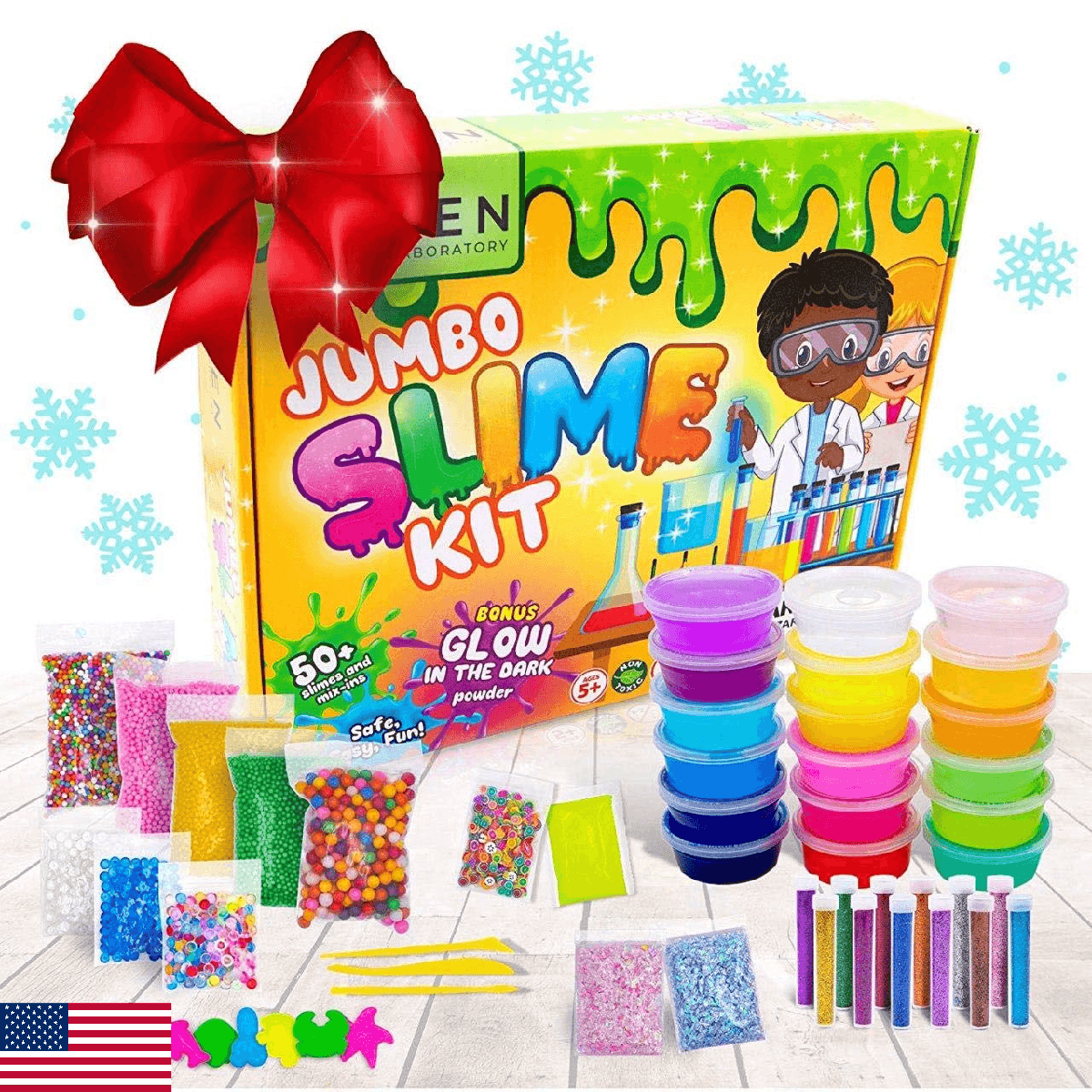 Ultimate Slime Kit for Girls 10-12 | Perfect Toys for Girls 7-12 Years Old | Com - Image 1