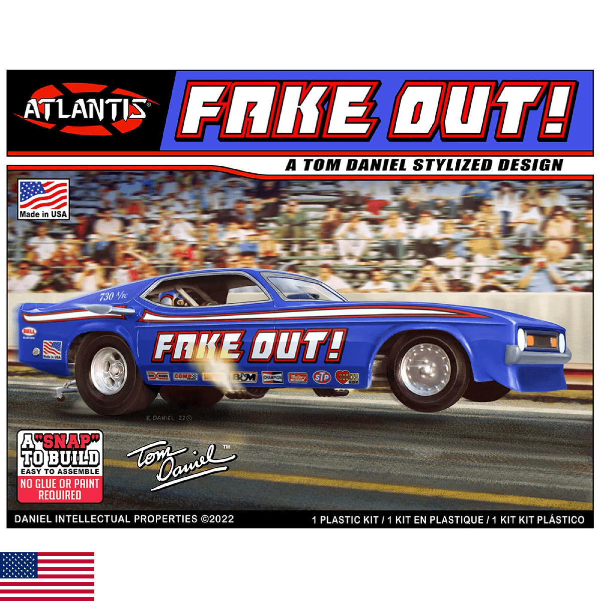 Tom Daniel - 1:32 Scale Model Kit - Fake Out Funny Car - Image 1