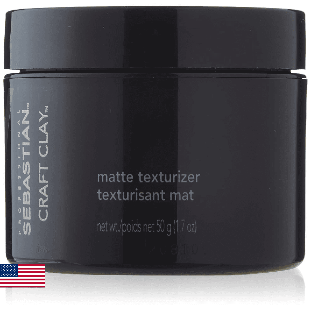 Sebastian Professional Craft Clay | Remoldable Matte Texturizing Hair Clay - Image 1