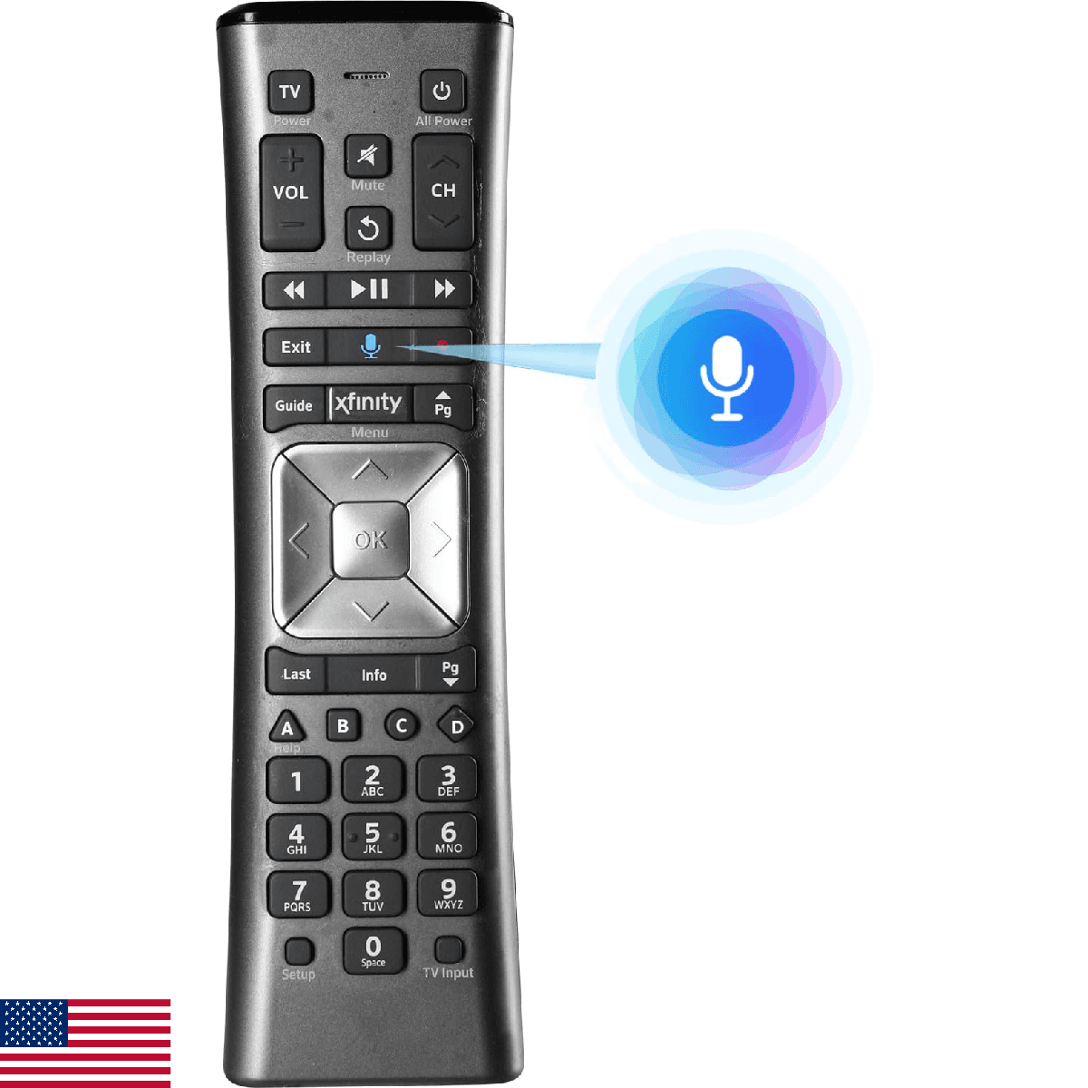 XR11 Voice Remote Control Compatible with XFinity X1 Comcast Activated Cable TV - Image 1