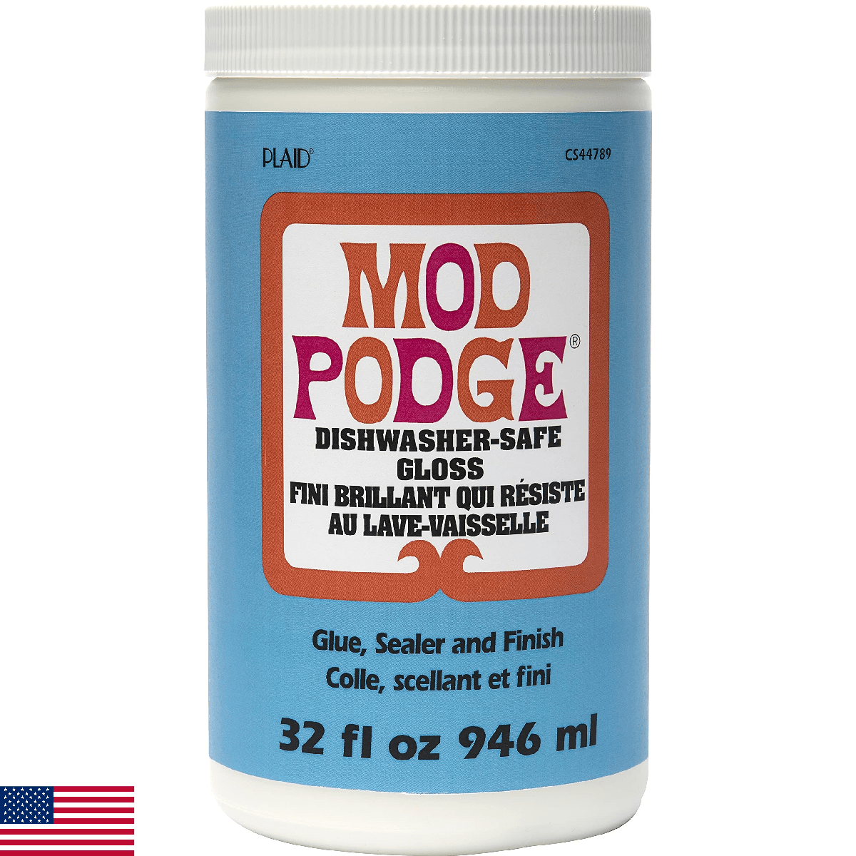 Mod Podge CS44789 Dishwasher Safe, Gloss Finish, 32 fl oz - Image 1