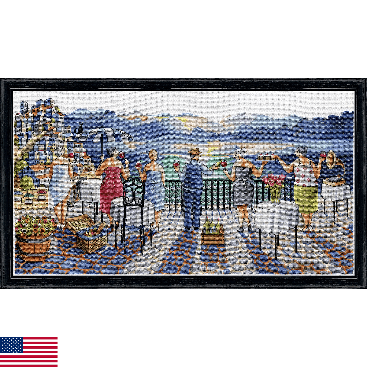 DESIGN WORKS After The Shift Counted Cross Stitch Kit - Image 1