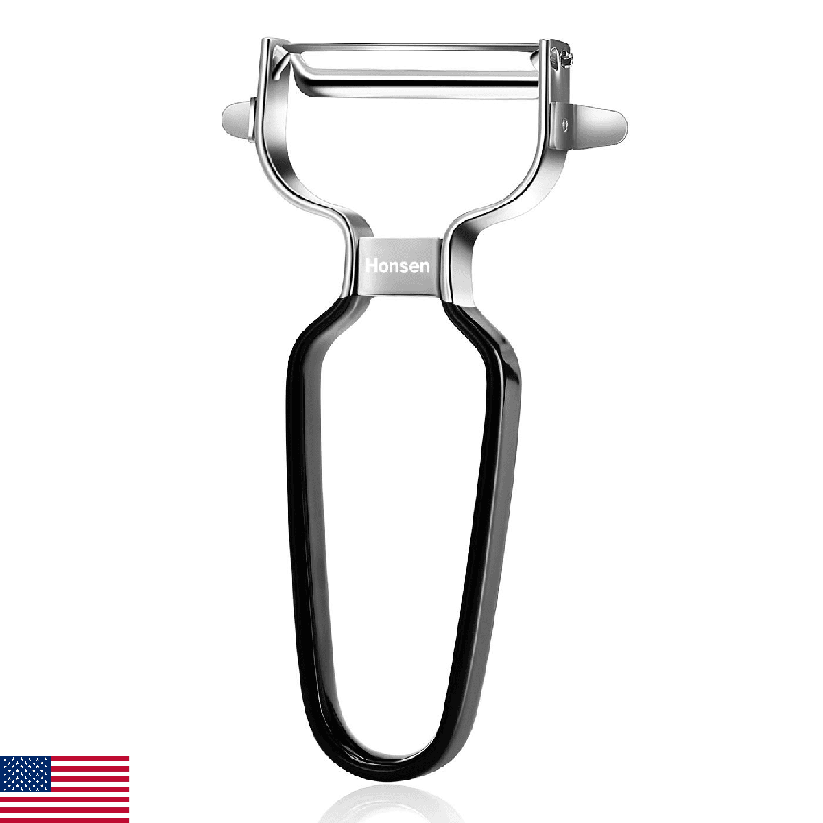 Ultra Sharp Stainless Steel Vegetable Peeler For Potatoes, All Fruits & Veggies - Image 1