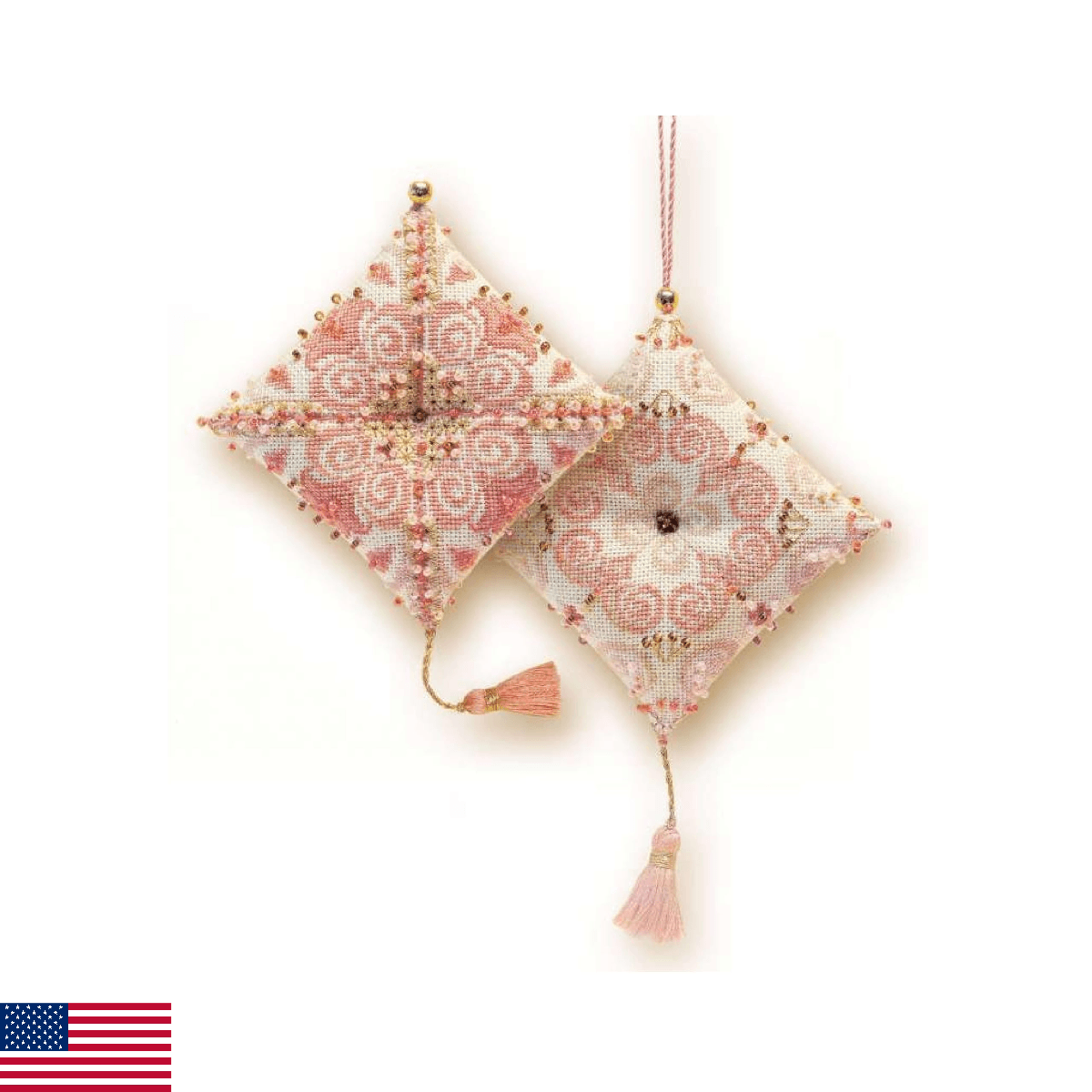 RIOLIS Zigouigoui Delight 1228 Cross Stitch Kit 3.15 x 3.15 inches for Beginners - Image 1