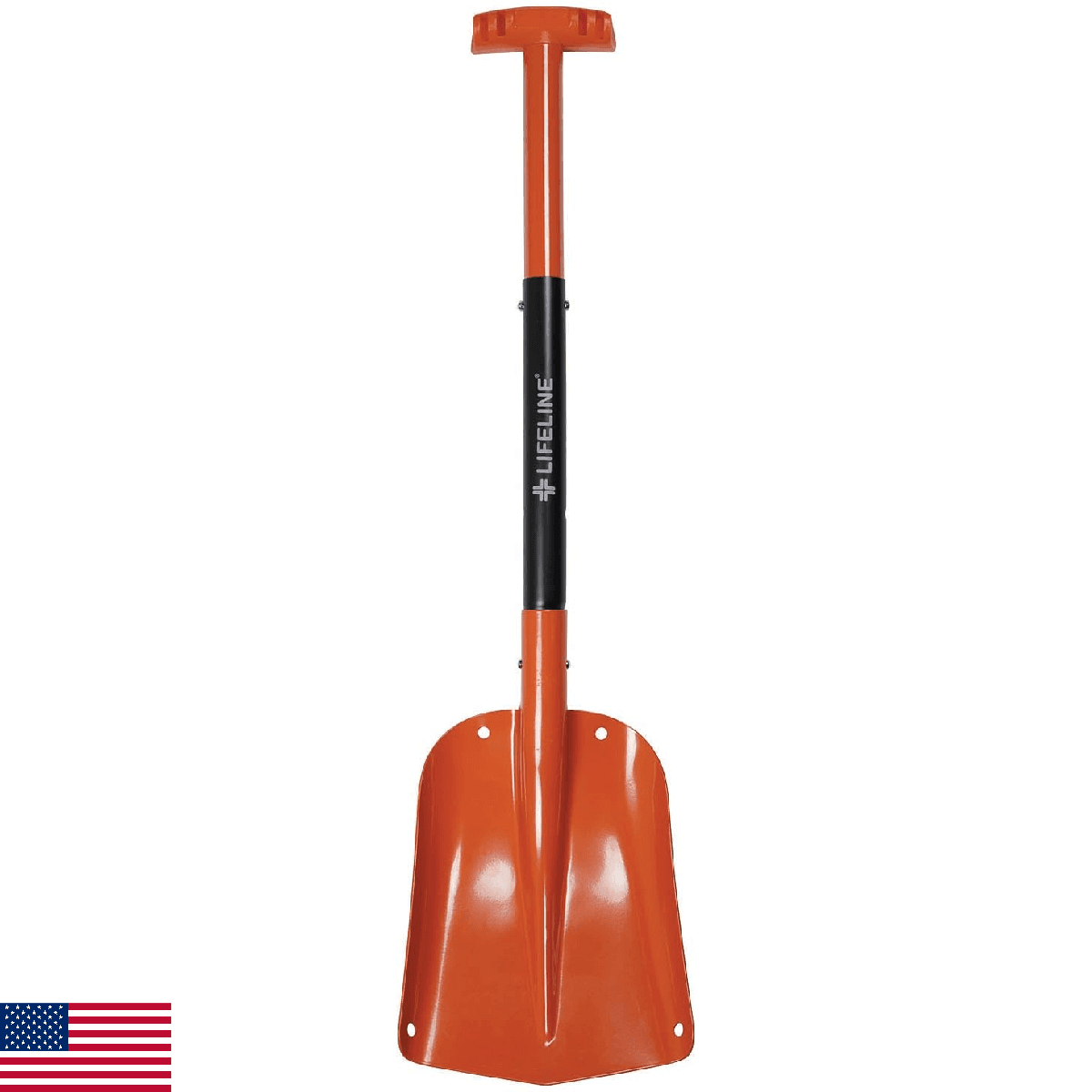 Lifeline 4017 Aluminum Sport Utility Shovel, 3 Piece Collapsible Design, Perfect - Image 1