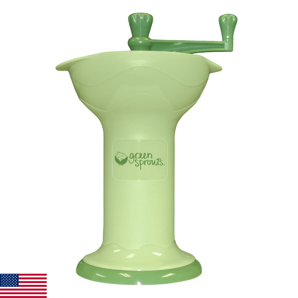 green sprouts Fresh Baby Food Mill - Easily Purees Food for Baby, Separates Seed - Image 1