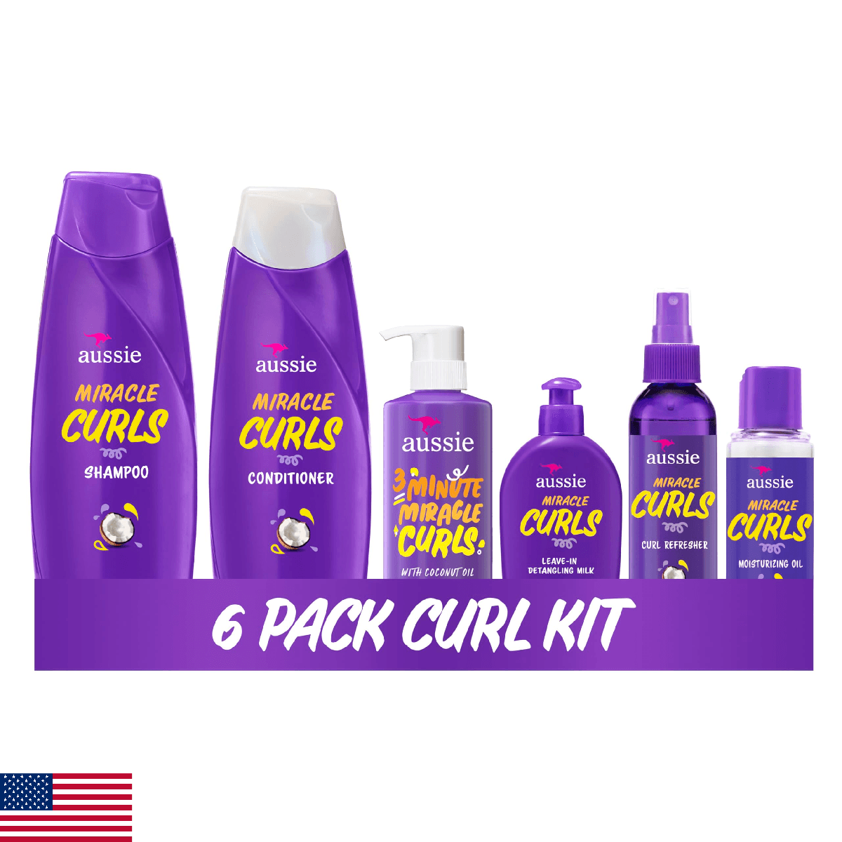 Miracle Curls: Shampoo, Conditioner, Deep Conditioner, Refresher Gel, Detangling - Image 1
