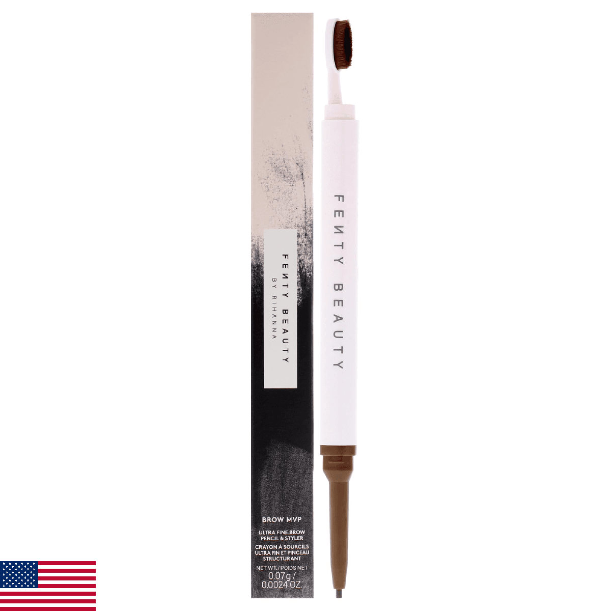 Brow MVP Ultra Fine Brow Pencil and Styler - Light Brown by Fenty Beauty for Wom - Image 1