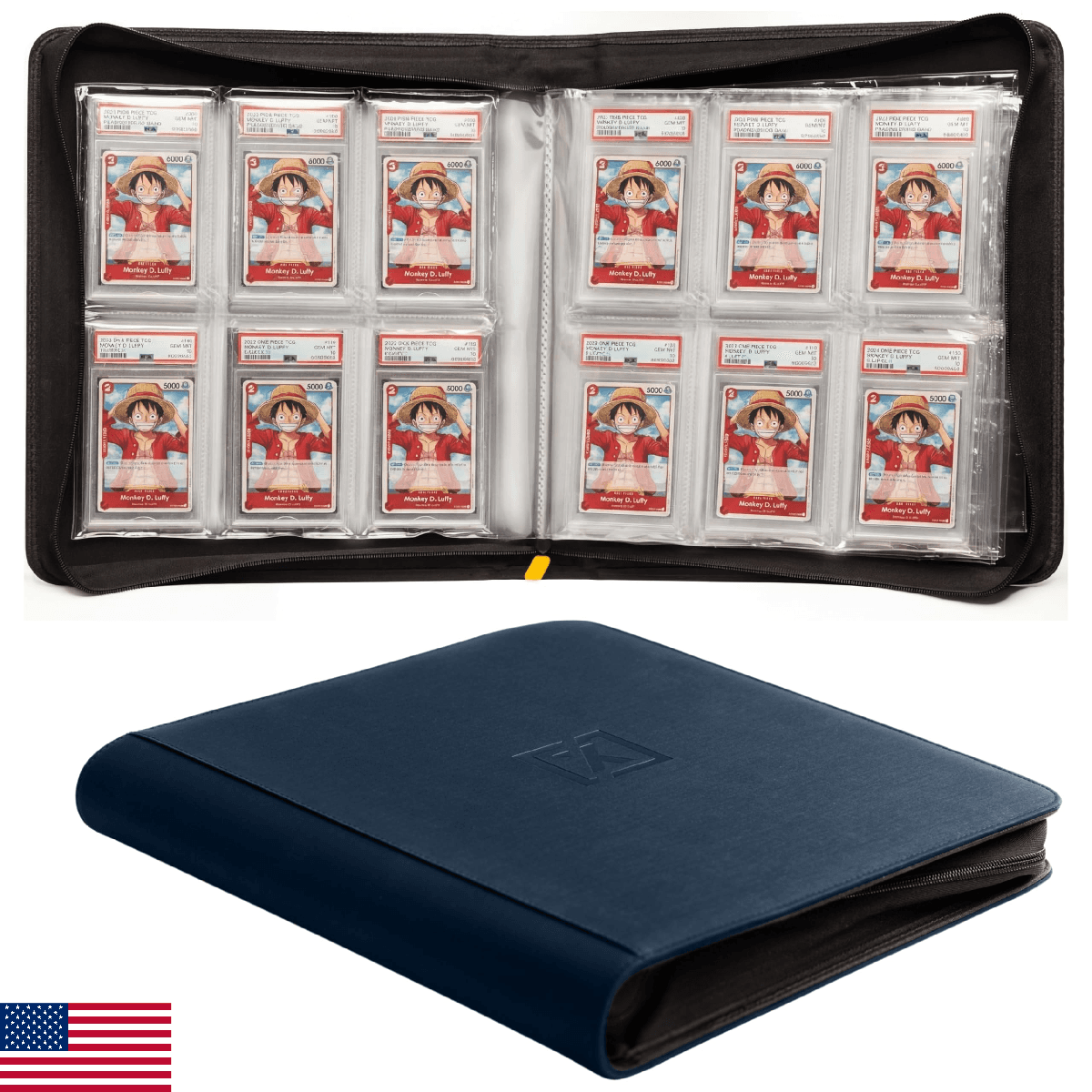 X PRO Graded Card Binder - Holds 60 Graded Slabs, Suitable for PSA and CGC Slabs - Image 1