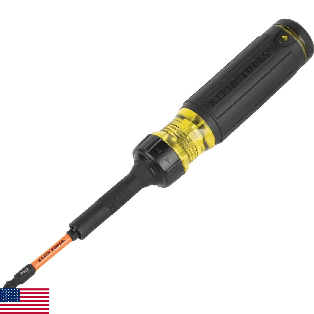 Klein Tools 32313HD 13-in-1 Multi-bit Ratcheting Screwdriver, Double-Ended Impac - Image 1