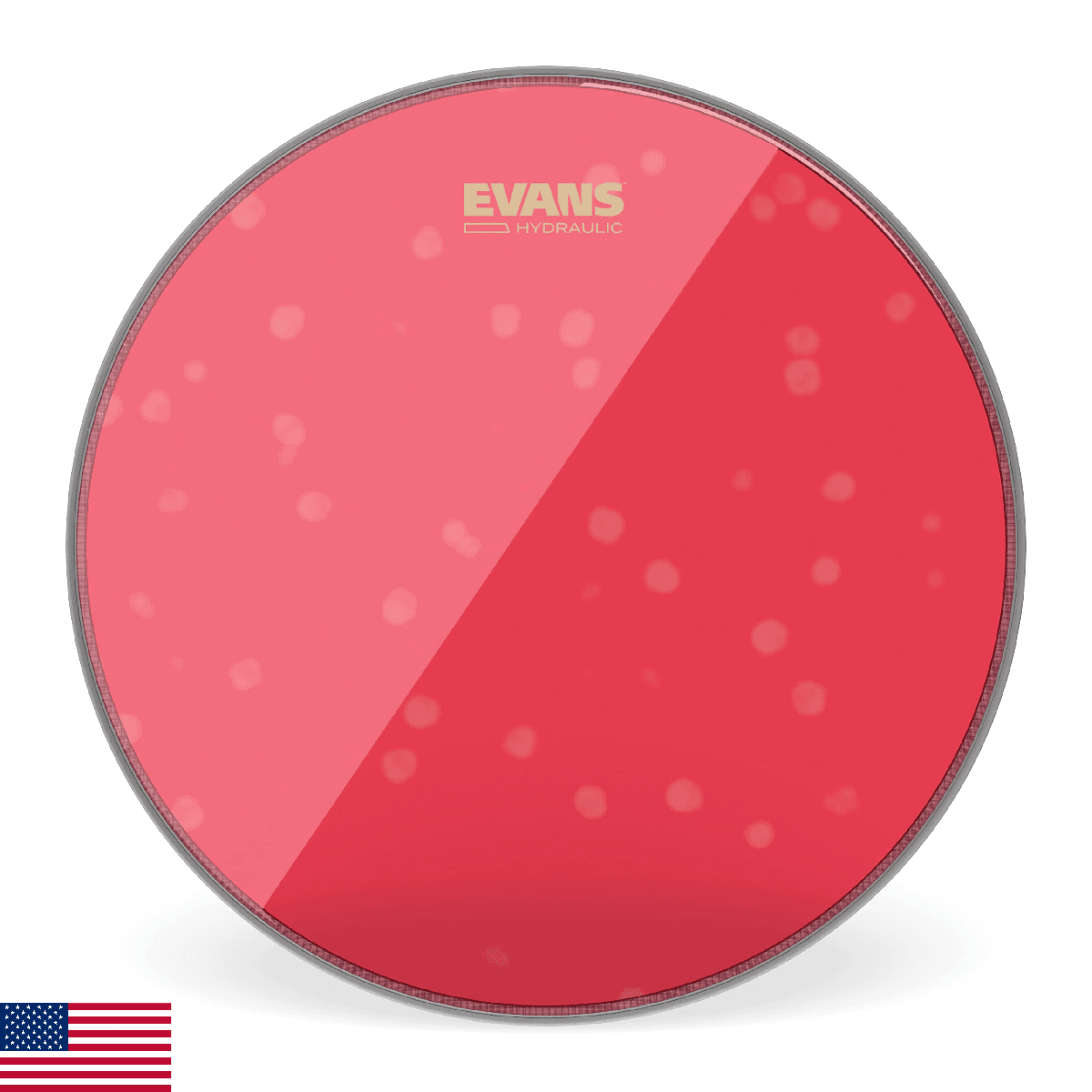 Evans Drum Heads - Hydraulic Red Tom Drumhead, 10 Inch - Image 1