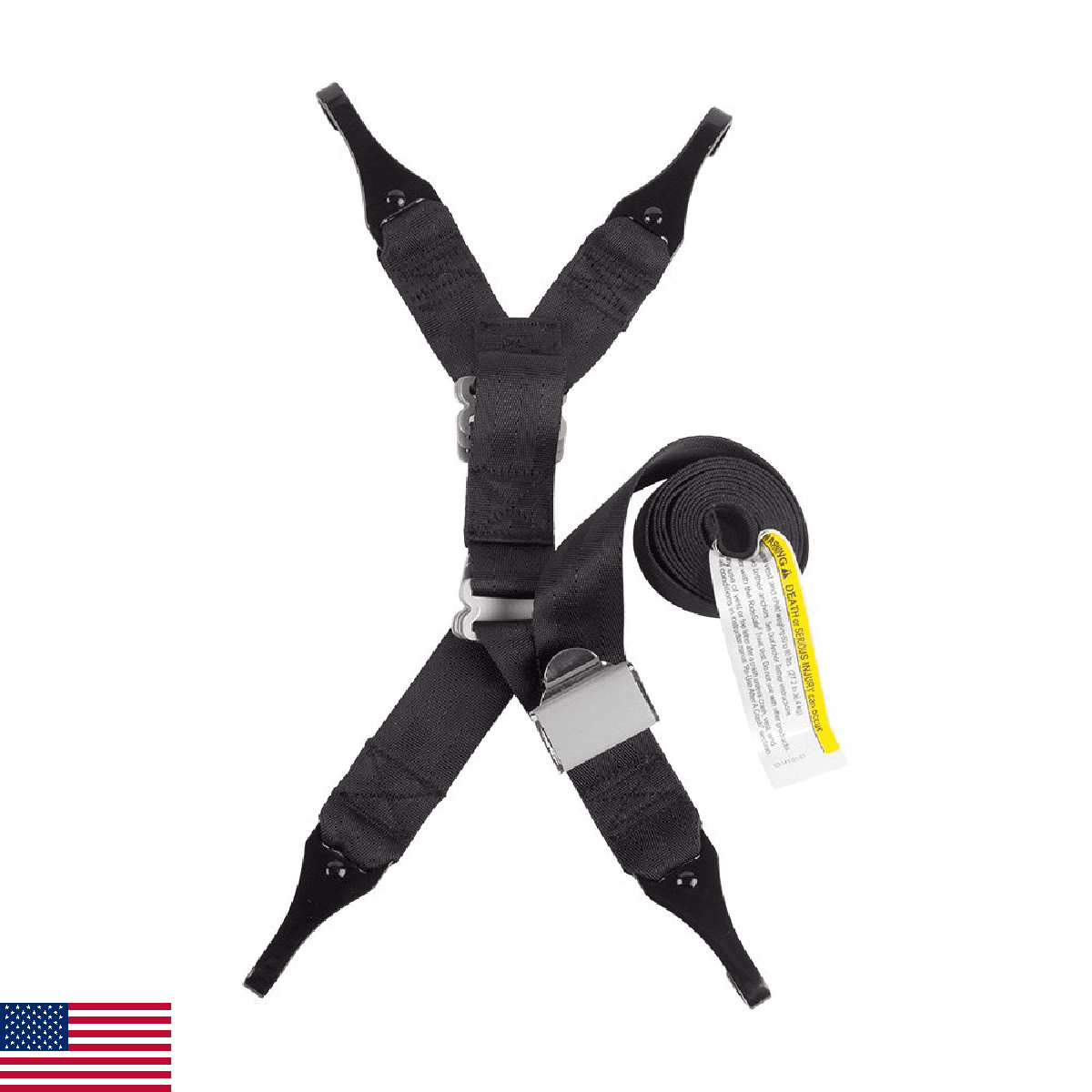 Safe Traffic System Dual Tether Kit Accessory, Black, One Size - Image 1