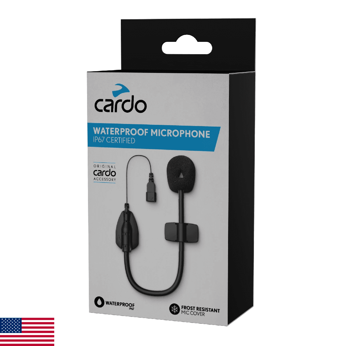 Cardo IP67 Waterproof Microphone, Compatible with All Cardo Devices (not Compati - Image 1