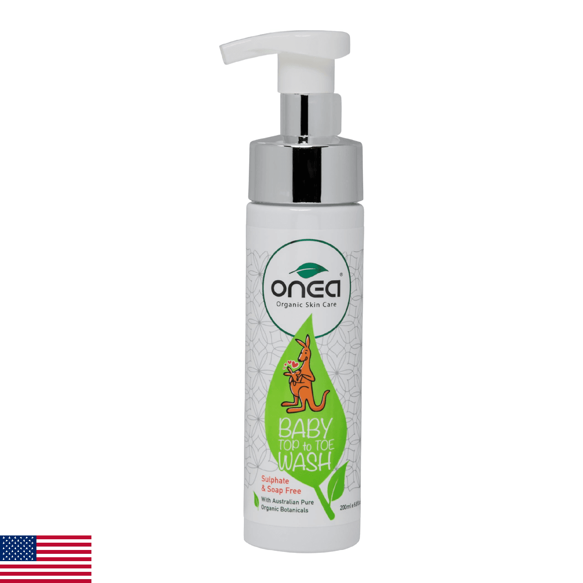 ONEA Baby Top to Toe Wash - Tear-Free Baby Shampoo and Body Wash for Sensitive S - Image 1