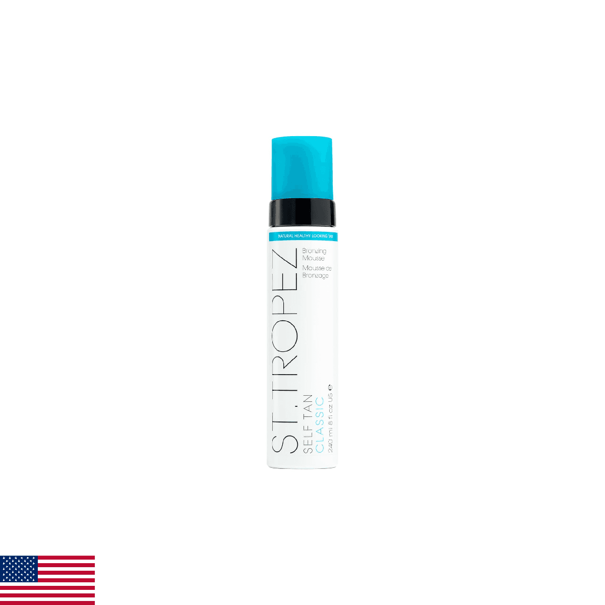 St.Tropez Classic Bronzing Self Tan Mousse for Streak-Free, Golden Tinted, Natur - Image 1