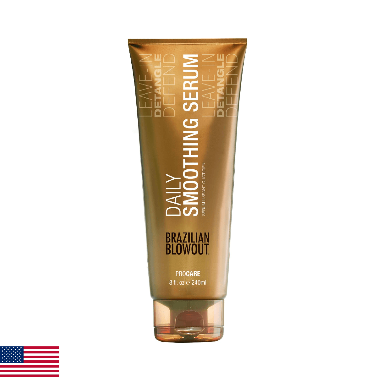 Brazilian Blowout Daily Smoothing Serum, 8 Fl Oz (Pack of 1) - Image 1