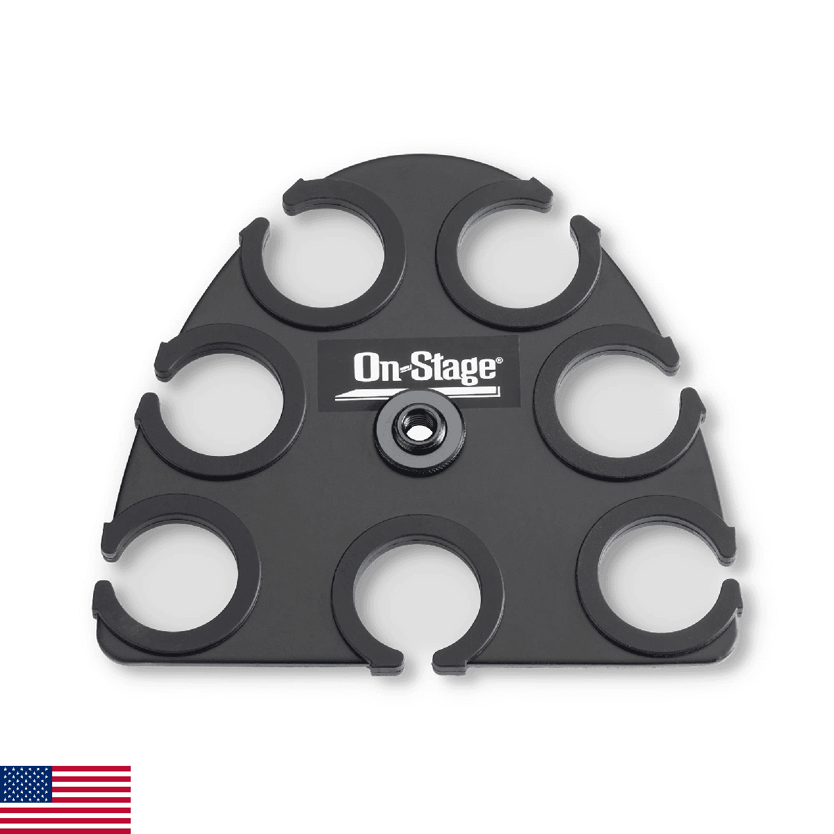 On-Stage MSA2700 Multi-Mic Holder (Microphone Organizer, Display, Caddy, Support - Image 1