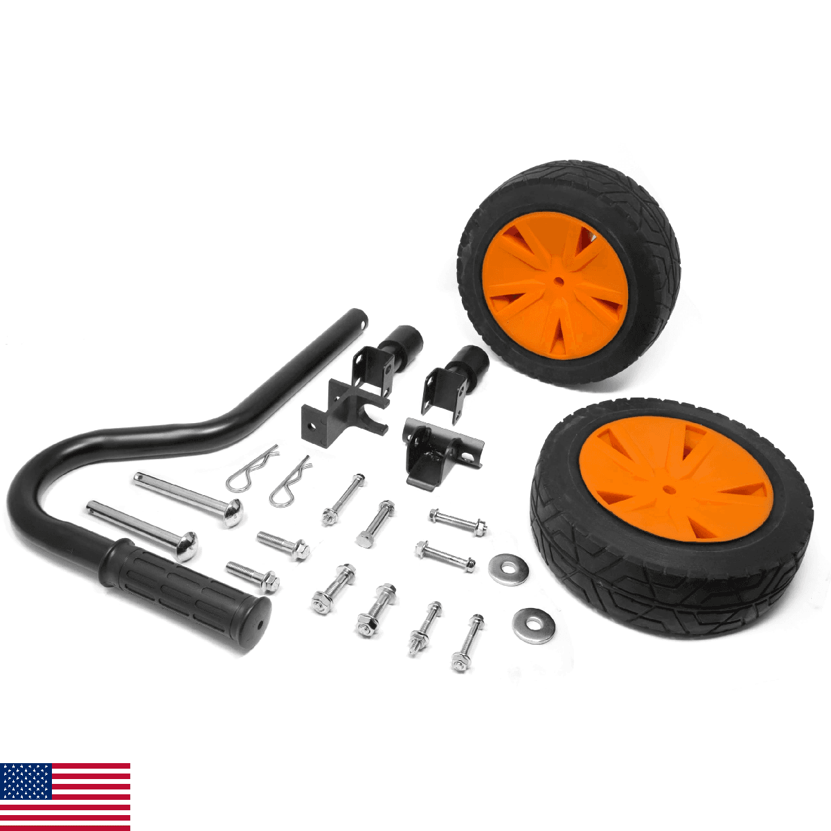 WEN GNA410 Generator Wheel Handle Kit for WEN 4500W 4750W Generators Black - Image 1