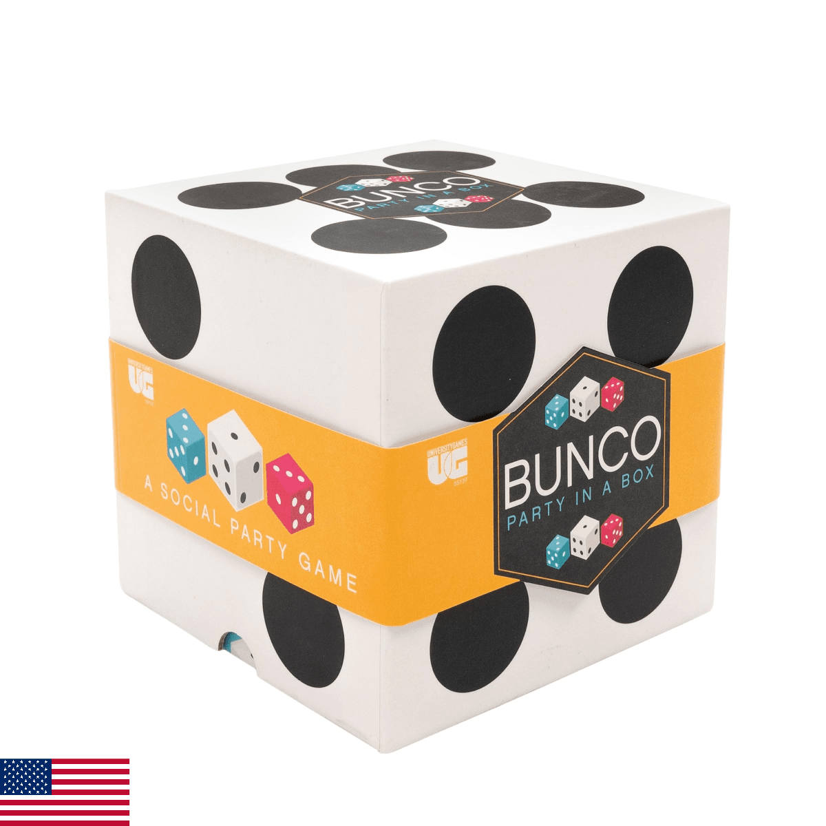 University Games Bunco Party in a Box Game Ladies Night Complete Fuzzy Die 2-12 - Image 1
