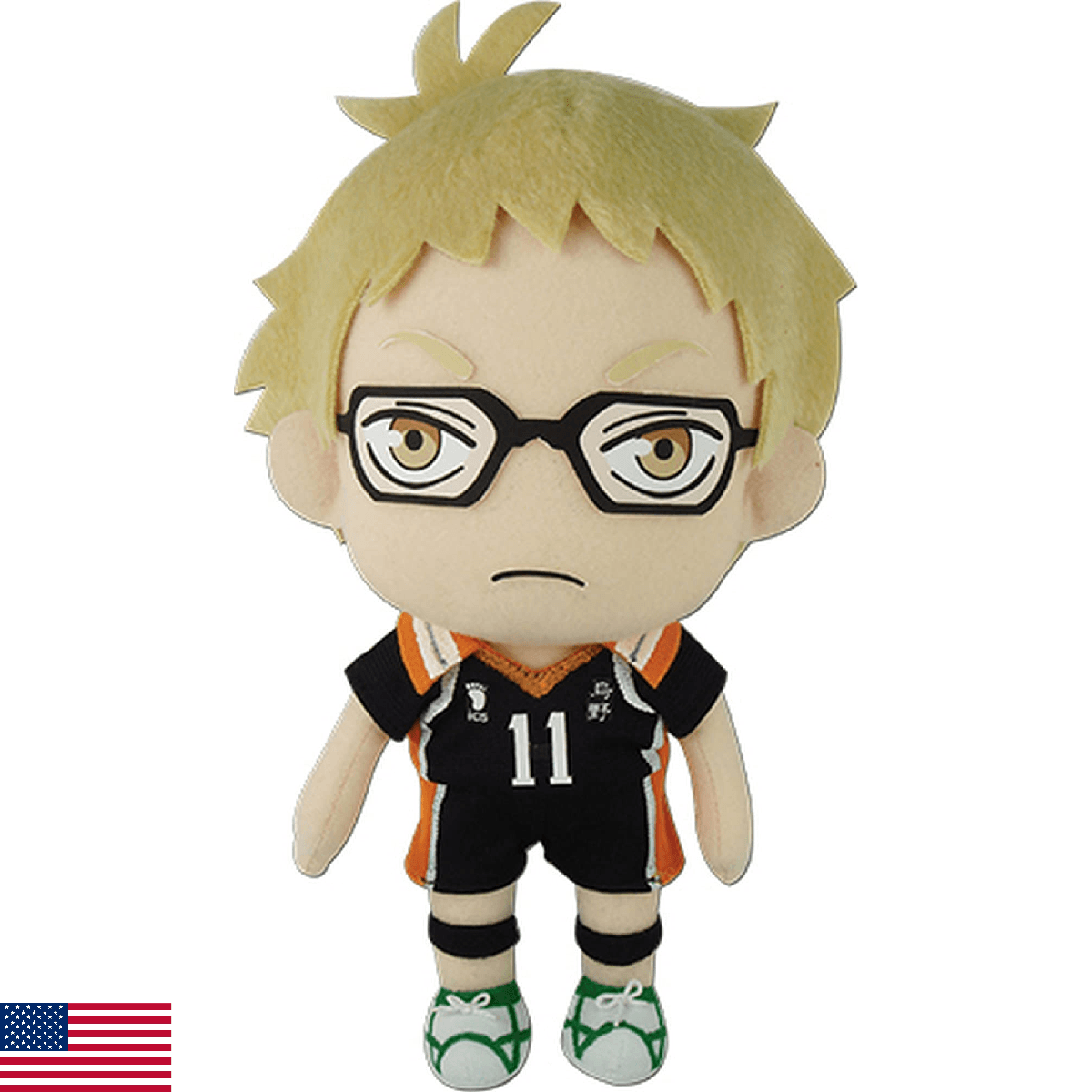 Great Eastern Entertainment Haikyu!! Kei Tsukishima Plush 8 Inch - Image 1
