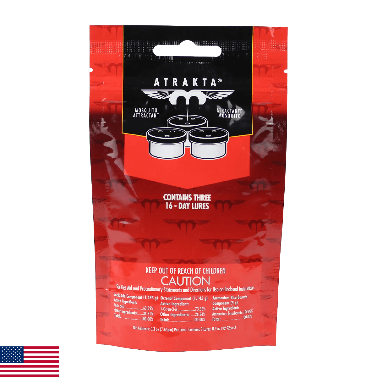 Mosquito Magnet ATRAKTA ATRAK3N Attractant Pods - 3 Pack Lure for Traps - Image 1